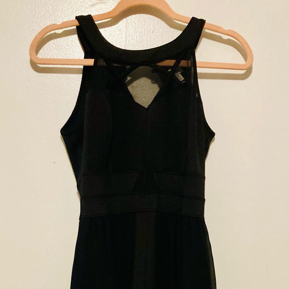 Long black dress